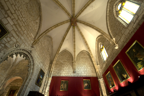 Bóveda de la sala capitular de Cardeña